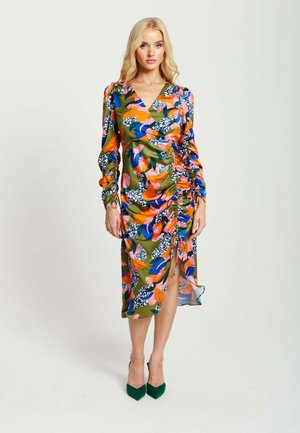Day dress - green blue