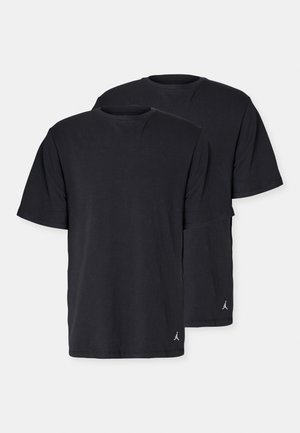 FLIGHT BASE TEE 2 PACK - Basic T-shirt - black