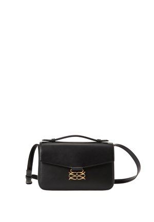 MONOGRAM SHOULDER BAG - Ülerinna-kott - black