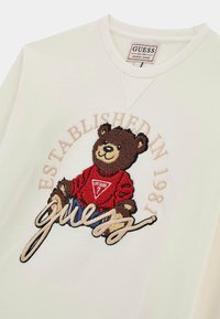 Guess CON RICAMO FRONTALE - Sweatshirt - bianco