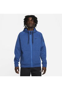 Nike Performance Camisola com fecho - blue void heather/game royal/black