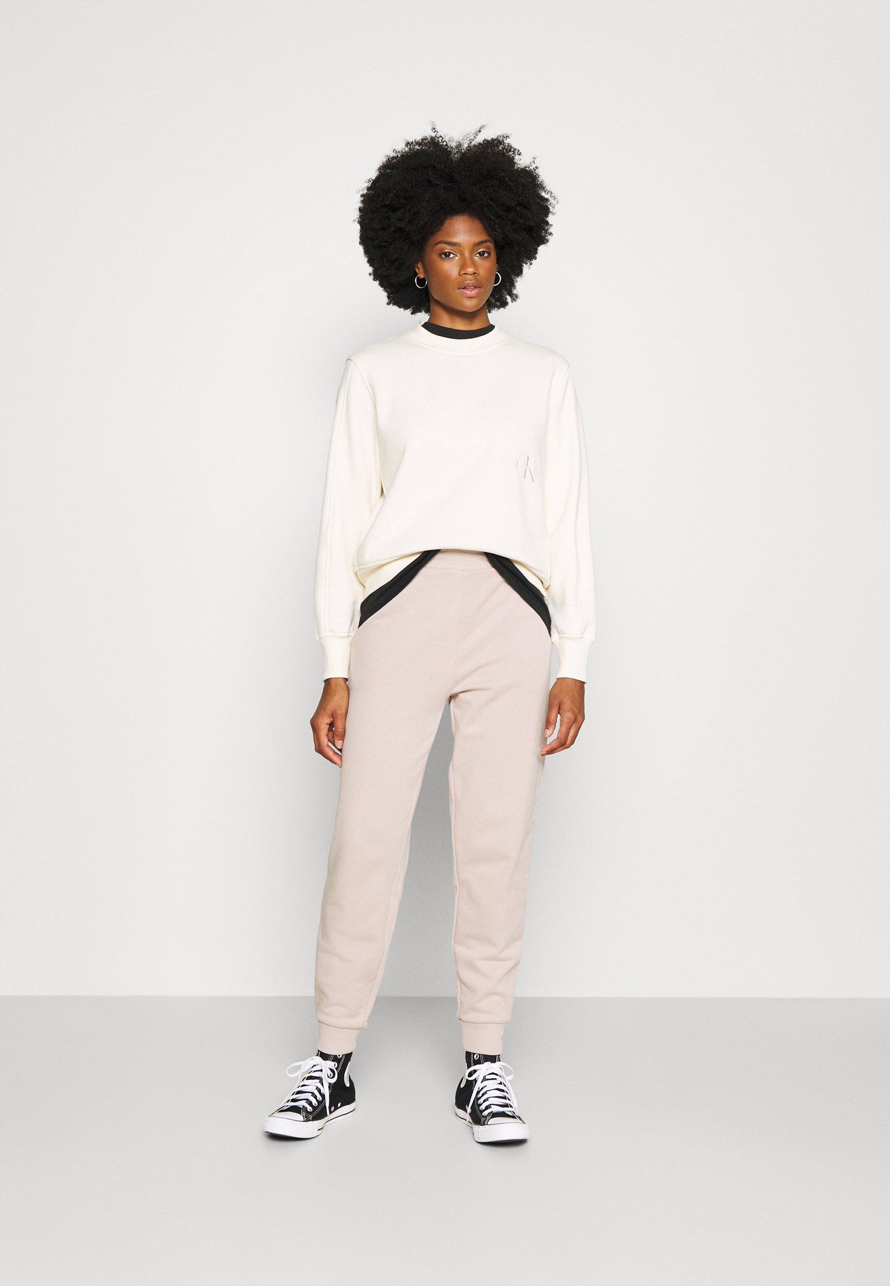 Tommy Hilfiger Pantaloni sportivi - balanced beige/beige - Zalando.it