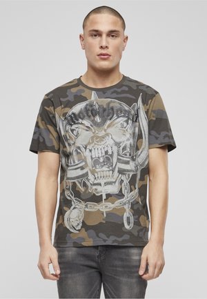Brandit, MOTÖRHEAD WARPIG PRINT - Trükipildiga T-särk - darkcamo