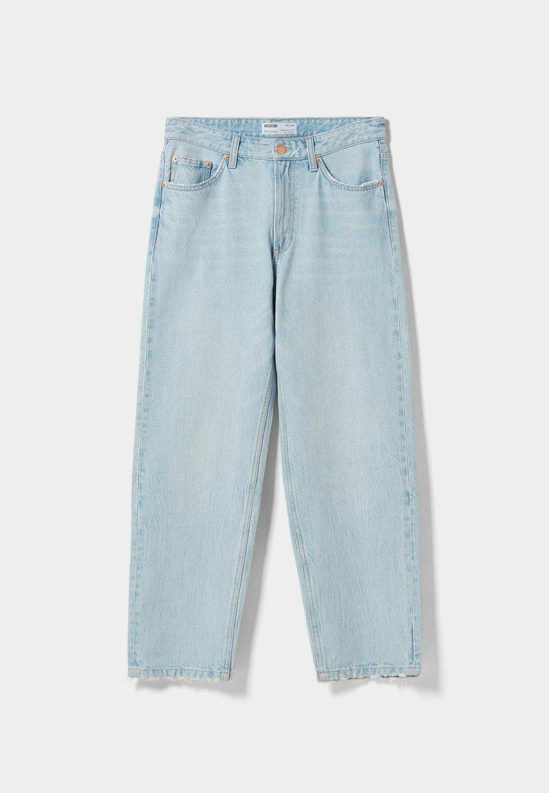 Bershka Straight leg jeans lichtblauw Bershka Straight leg jeans lichtblauw