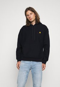 Carhartt WIP HOODED AMERICAN SCRIPT  - Sweatshirt com capuz - astro