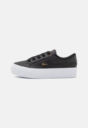 Lacoste ZIANE PLATFORM  - Zapatillas - black/white