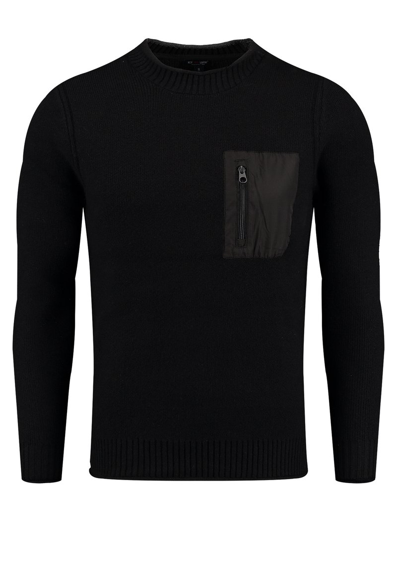 Key Largo MST FLOOR ROUND - Jersey de punto - black