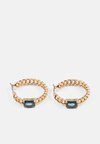 HOOP - Auskarai - gold-coloured/denim