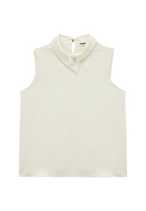 Koton, ACCESSORY DETAIL SATIN BLOUSE . - Blusa - off-white
