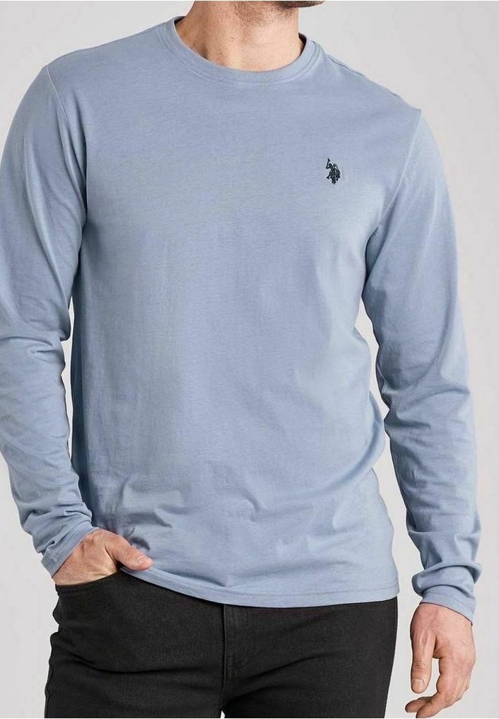 U.S. Polo Assn. T-shirt à manches longues - light blue