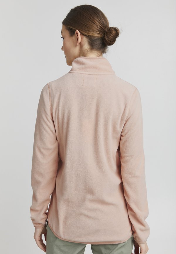 OXRIKKA - Fleece jacket - mahogany rose2