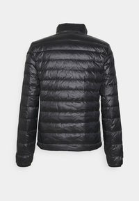 Blauer Casaco de penas - black