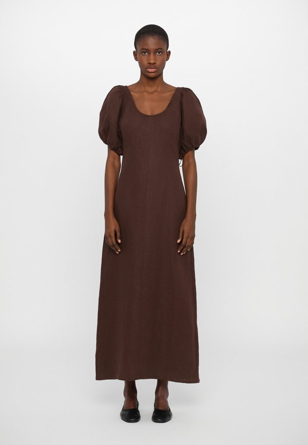 VENCE MIDI DRESS - Maxi dress - bistre