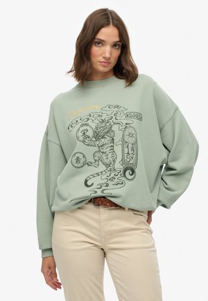 TOKYO NARRATIVE OVERSIZED  - Sweater - light jade green