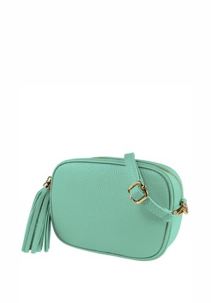 DrachenLeder TOSCANTO  - Cross body bag - türkis