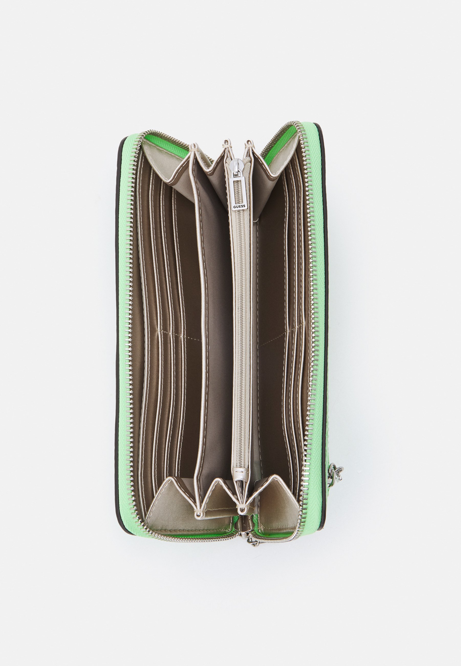 guess green wallet
