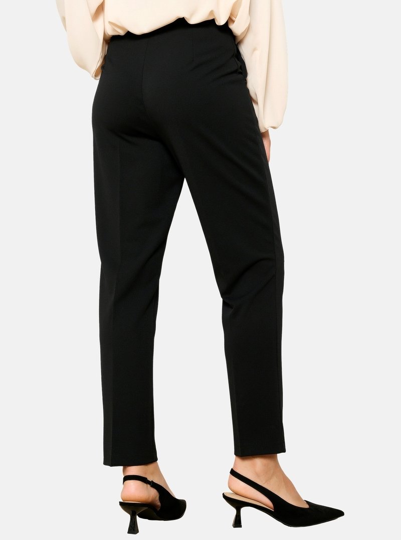 LolaLiza CIGARETTE TROUSERS - Trousers - black