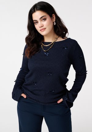 NOT TRANSLATED - Blouse - navy blue