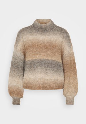 ONLY Petite ONLLUNA HIGH NECK  - Jumper - malt ball