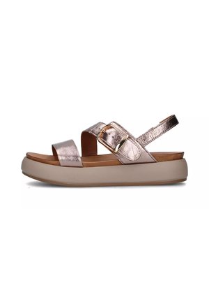 Sandali con plateau - bronze