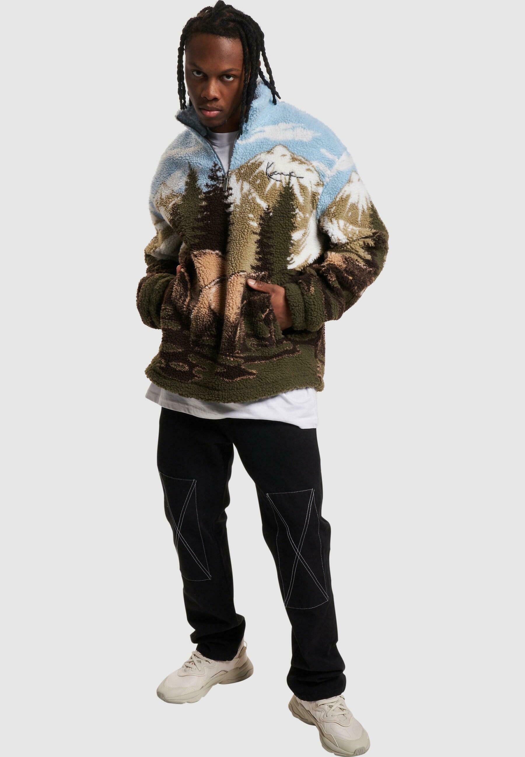 Karl Kani METAL SIGNATURE LANDSE TEDDY TROYER - Jachetă din fleece