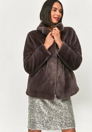 SHORT - Winter jacket - grey