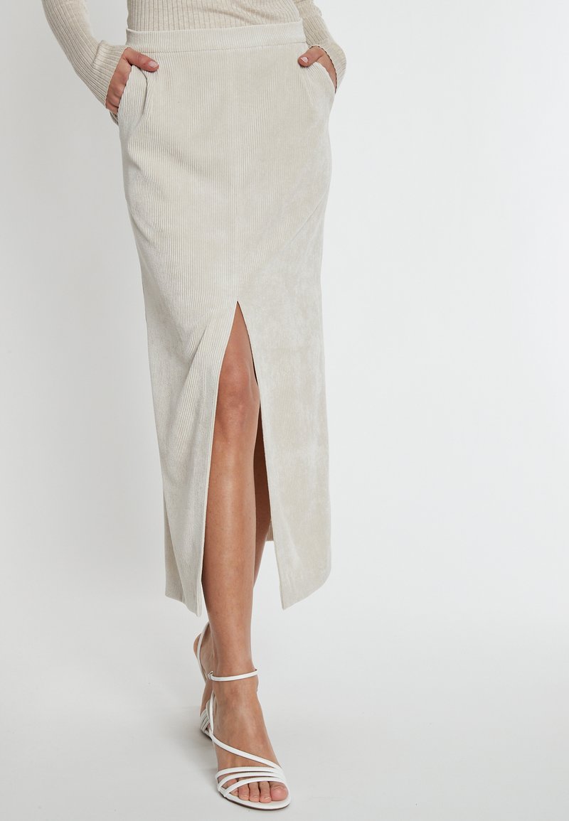 Ana Alcazar SASLI - Jupe longue - beige