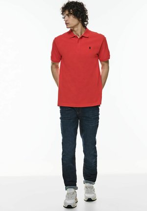 Street One MEN BASIC - Polotričko - orange