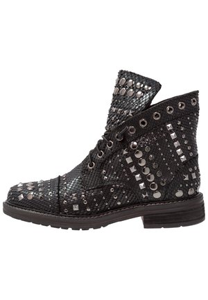 Alma en Pena, Bottines de cowboy / motard - black