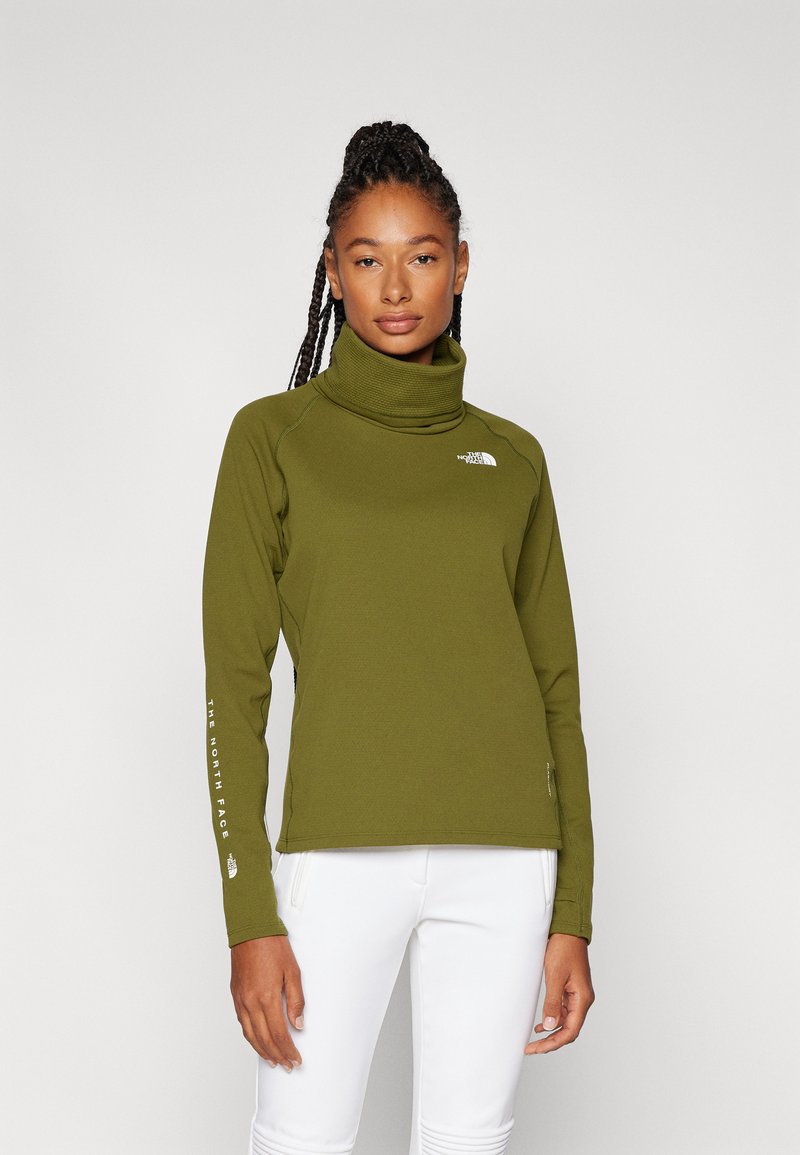The North Face BASELAYER DRAGLINE LS - Pusa - forest olive
