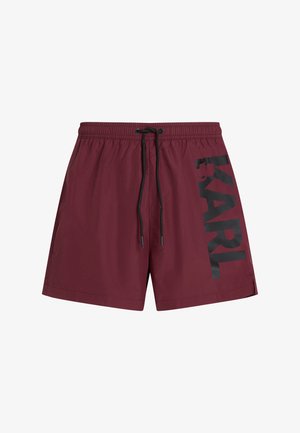 KARL LAGERFELD, LOGO SHORT - Bañador corto - windsor wine