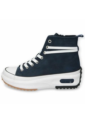 High-top trainers - blau