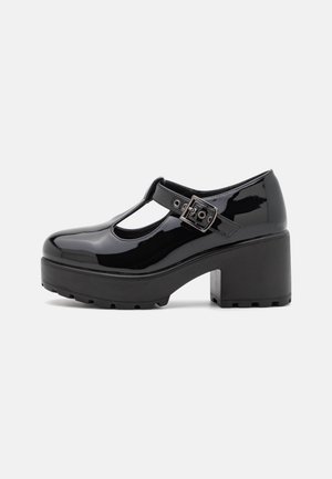 Platåpumps - black