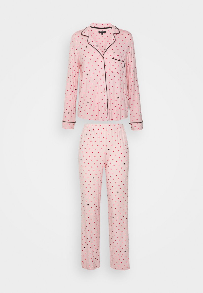 DKNY Loungewear TOP PANT SLEEP Pyjama pink/pink Zalando.de