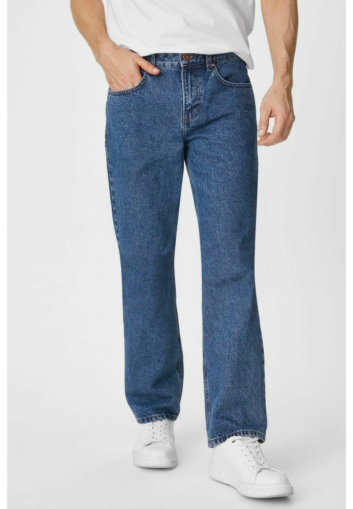 C\u0026A blue denim - Straight leg jeans - jeans-blau/blue denim - Zalando.de