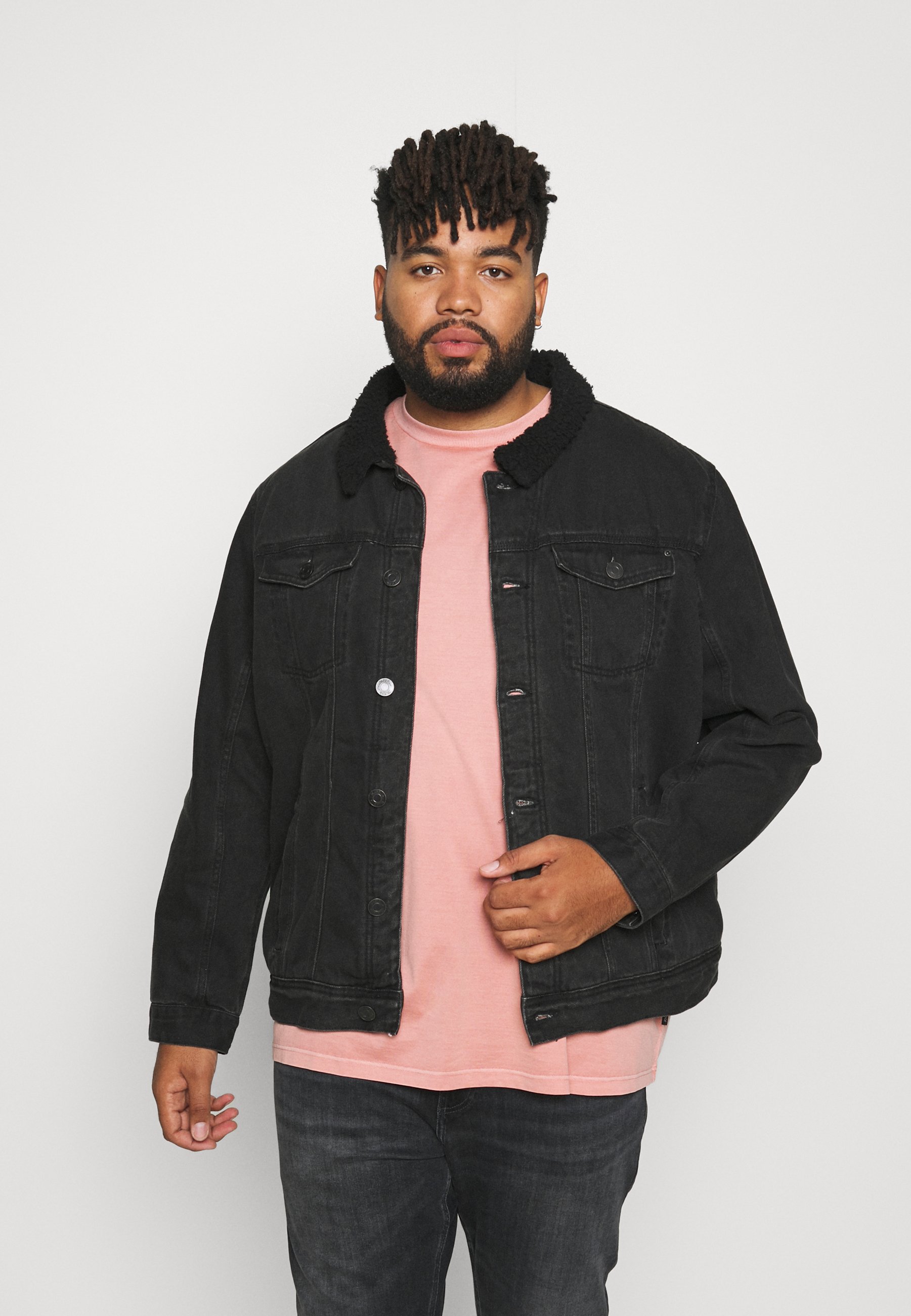 plus size denim jacket uk