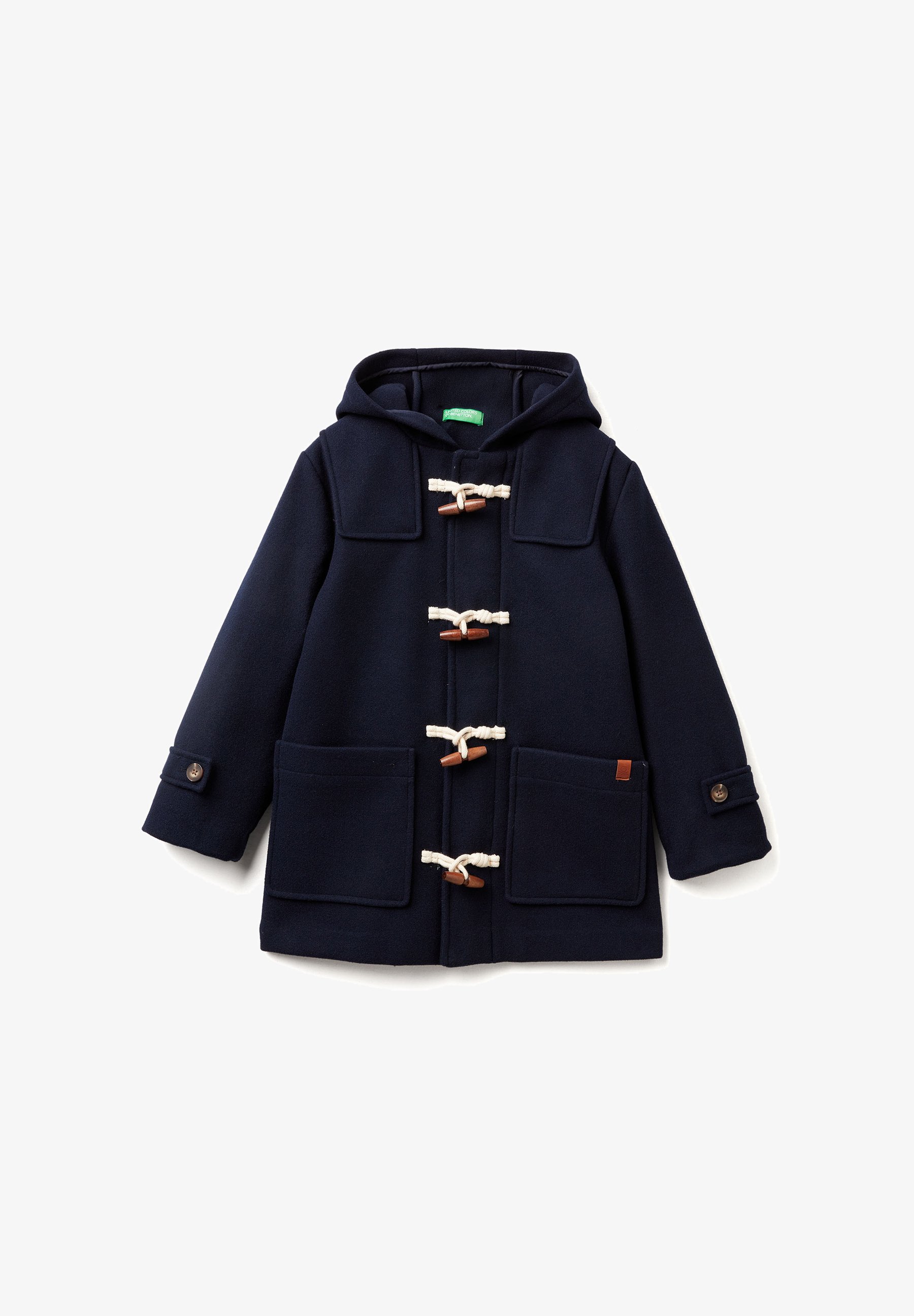 United Colors of Benetton Manteau court blue/bleu