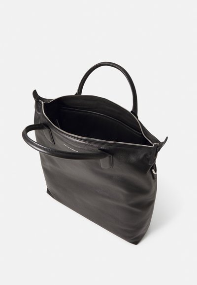 WANT Les Essentiels O'HARE PEBBLEGRAINED TOTE UNISEX - Velká kabelka - black