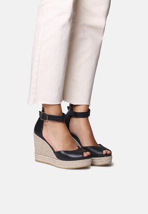 OTILE - Sandali s polno peto - black
