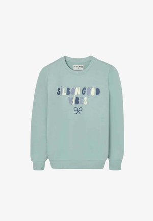 Silbon, SUDADERA CON GRÁFICO DELANTERO - Sudadera - verde claro