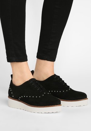 Sportlicher Schnürer - black