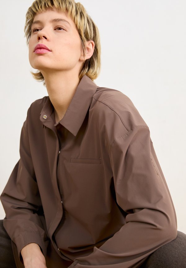 Button-down blouse - ironstone2