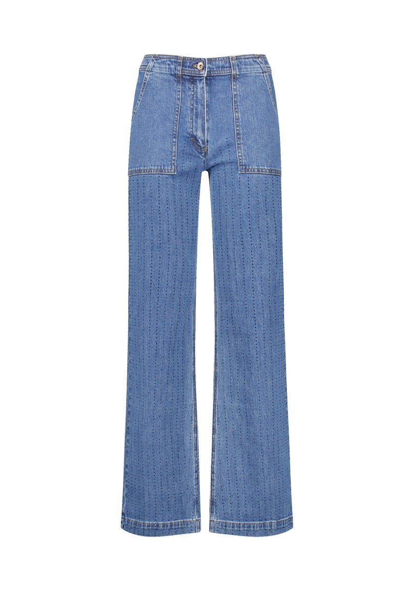 Gerry Weber Relaxed fit jeans blauw denim/bluedenim