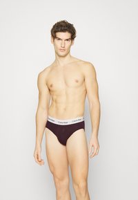 Calvin Klein Underwear HIP BRIEF 3 PACK COTTON STRETCH - Slip - weiß