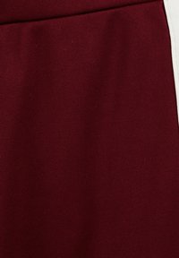 WE Fashion Pantalon classique - burgundy red