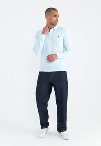 Pier One Poloshirts - mottled light blue