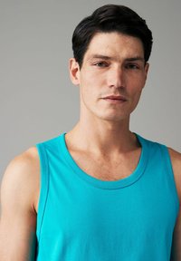 Next REGULAR FIT - Top - aqua blue