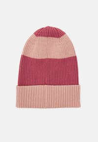 Lindex EXCLUSIVE STRIPES SCARF BEANIE AND GLOVES SET UNISEX - Cachecol - dusty pink