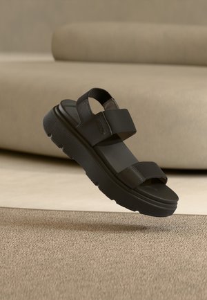 ELLE MILA BACKSTRAP - Platvormsandaalid - black