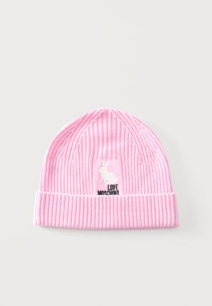 Love Moschino, BUNNY - Плетена шапка - pink